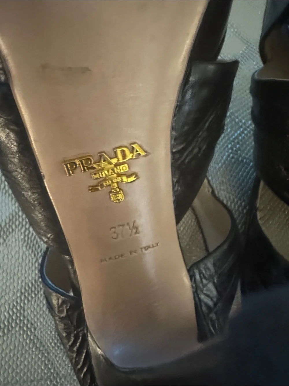 Prada slingback heels